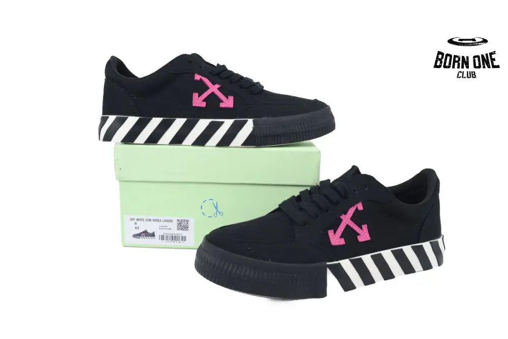 Off-White Vulc Low 'Black Violet'