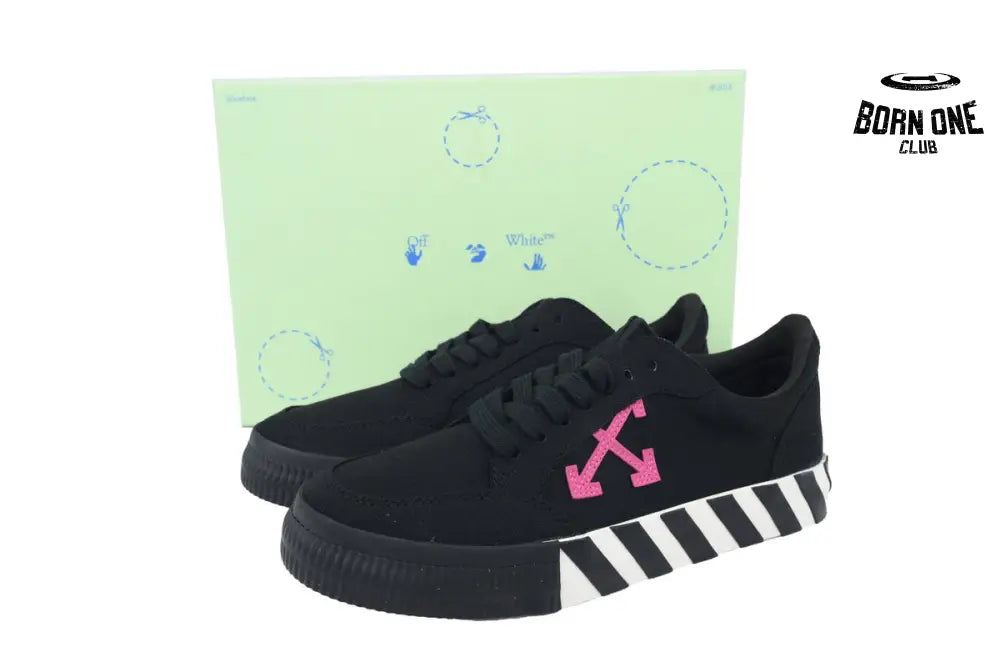Off-White Vulc Low 'Black Violet'