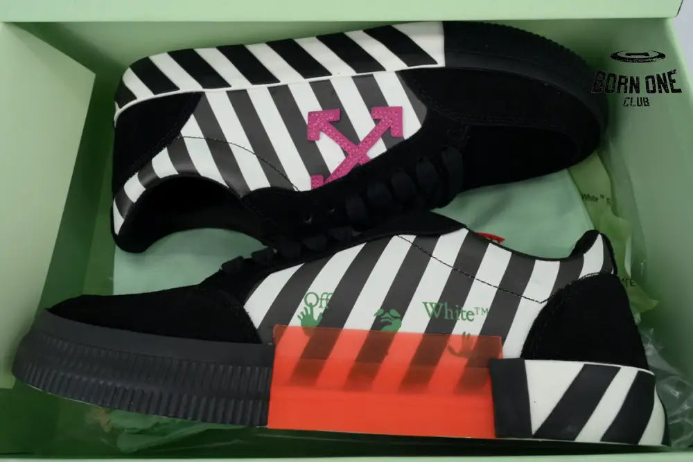 Off-White Vulc Low 'Black White'