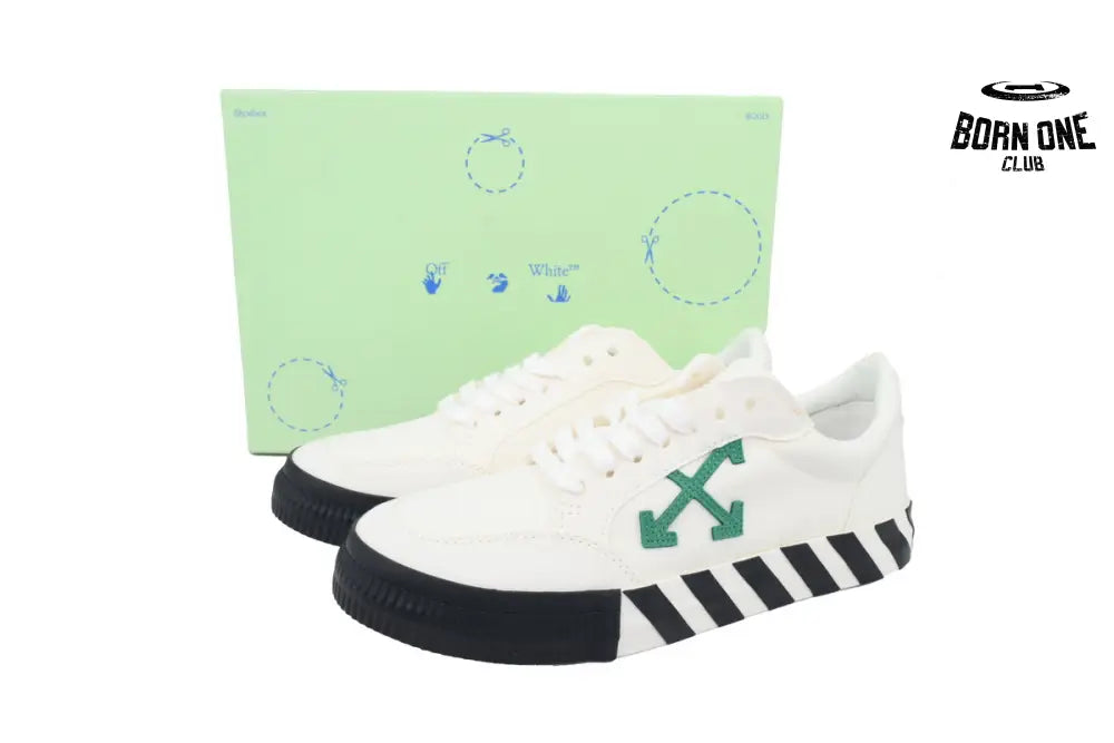 Off-White Vulc Low 'White Green'