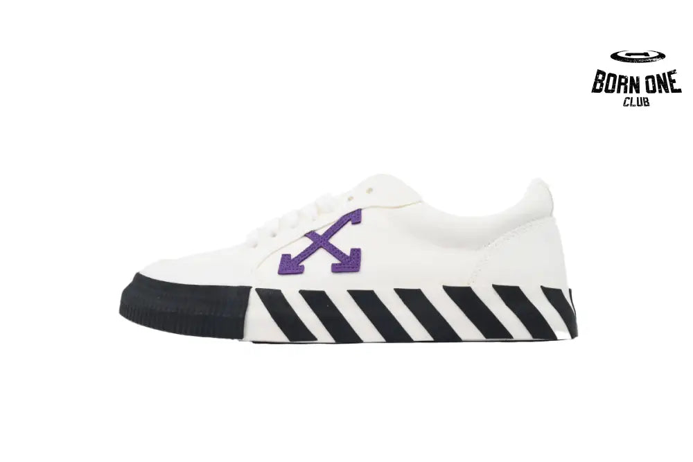 Off-White Vulc Low White Purple