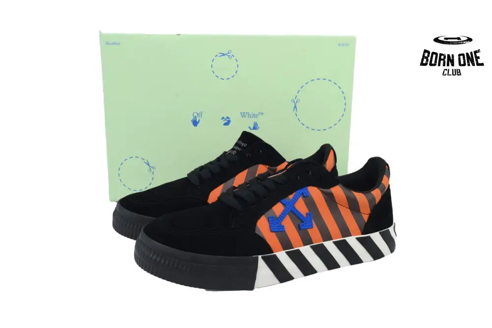 Off-White Vulc Sneaker 'Black Blue‘
