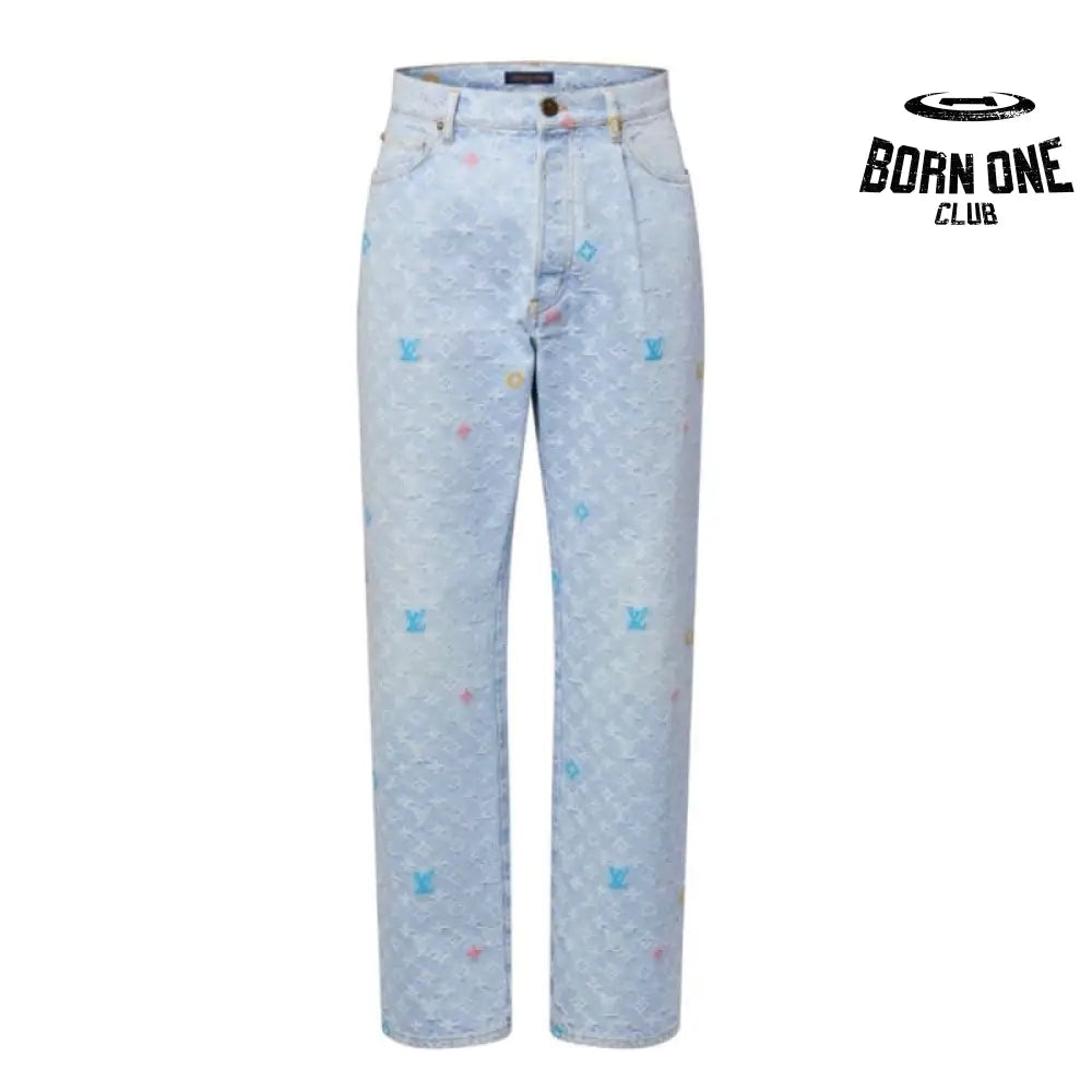 Calça Louis Vuitton by Tyler, the Creator Monogram Denim