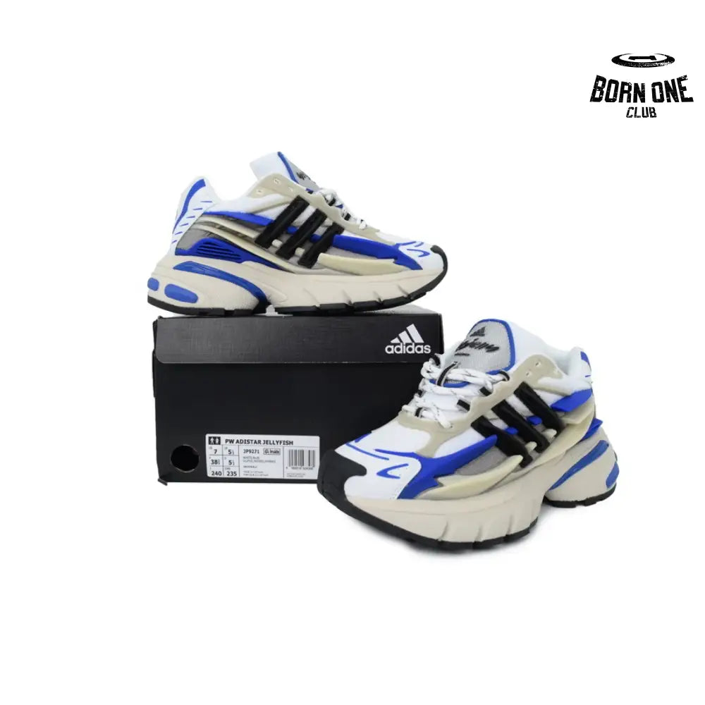 Pharrell x VIRGINIA x adidas Adistar Jellyfish White Blue JP9271