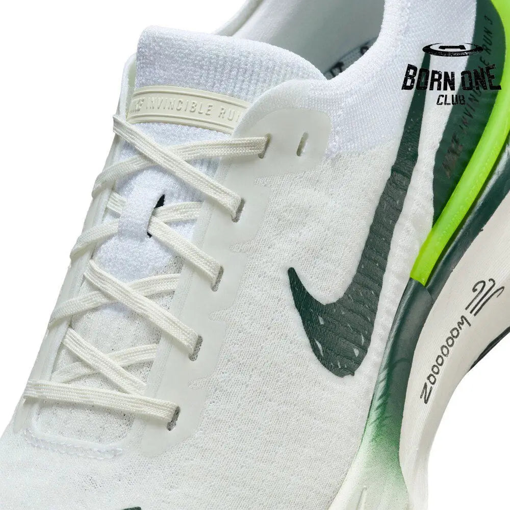 Nike Invincible Run 3 White Pro Green Volt Black