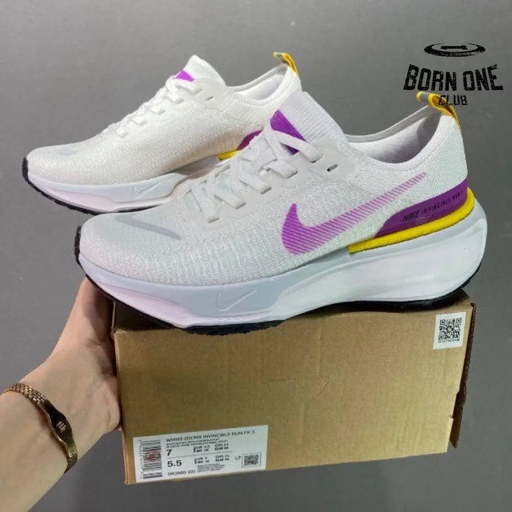 Nike Invincible Run 3 Branco Roxo