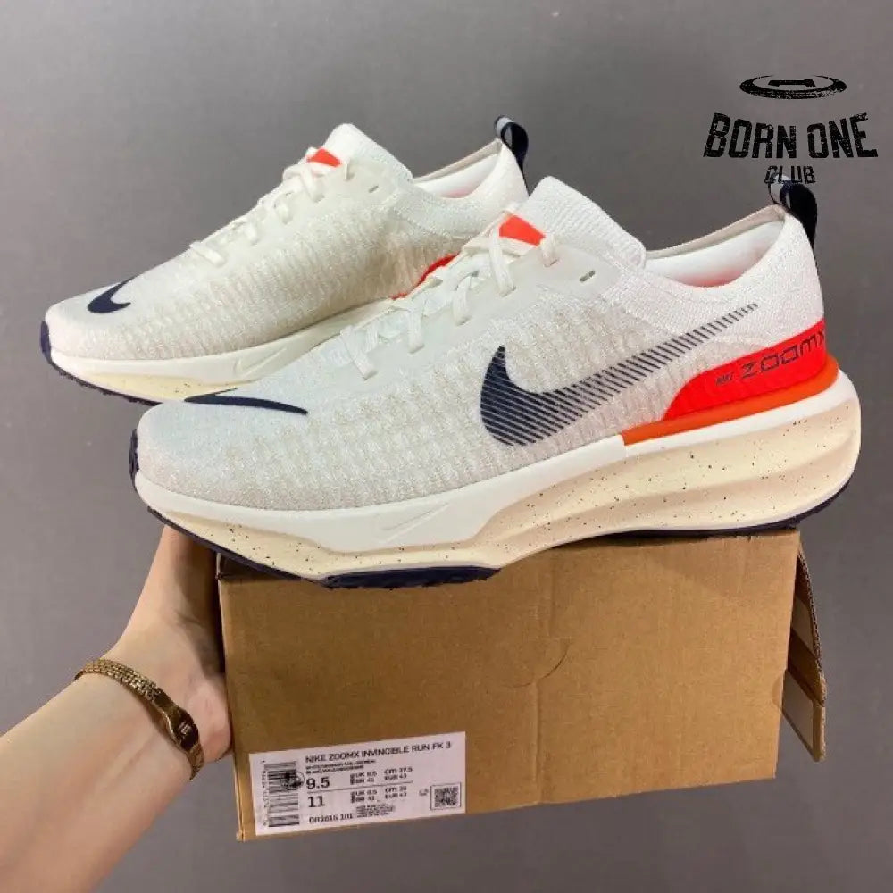 Nike Invincible Run 3 Branco Vermelho