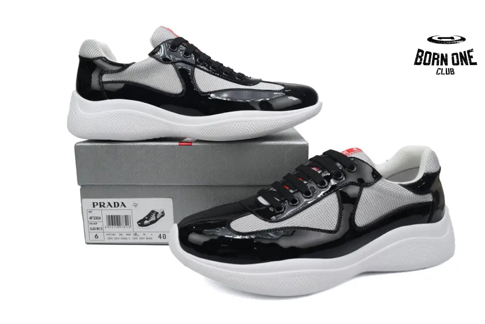 Prada America's Cup Black Gray