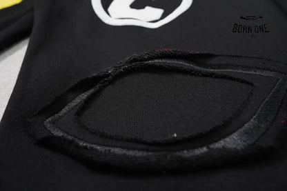 Project Capri X HELLSTAR Calça Flare Moletom (Alta Qualidade)