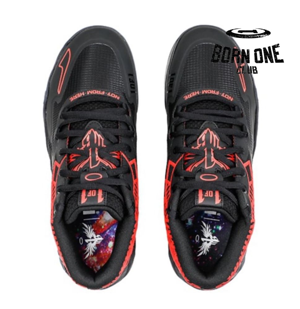 PUMA LAMELO BALL MB.01 x BLACK RED BLAST
