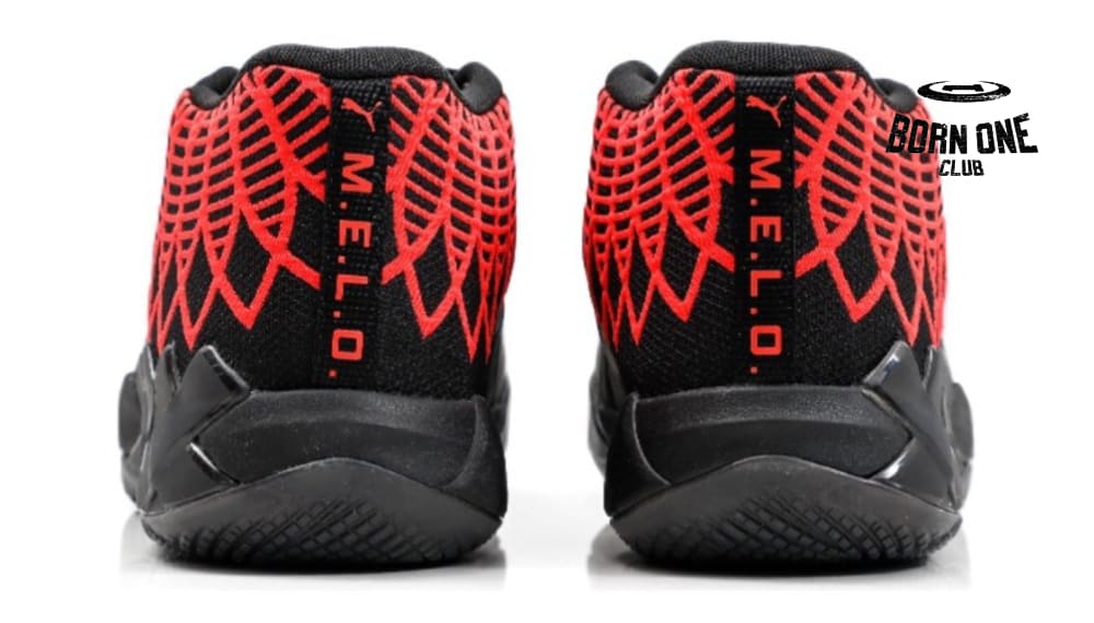 PUMA LAMELO BALL MB.01 x BLACK RED BLAST