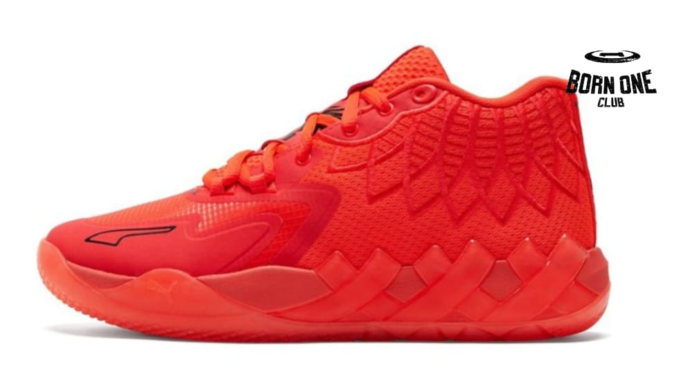 PUMA LAMELO BALL MB.01 x NOT FROM HERE RED BLAST