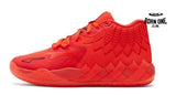 PUMA LAMELO BALL MB.01 x NOT FROM HERE RED BLAST
