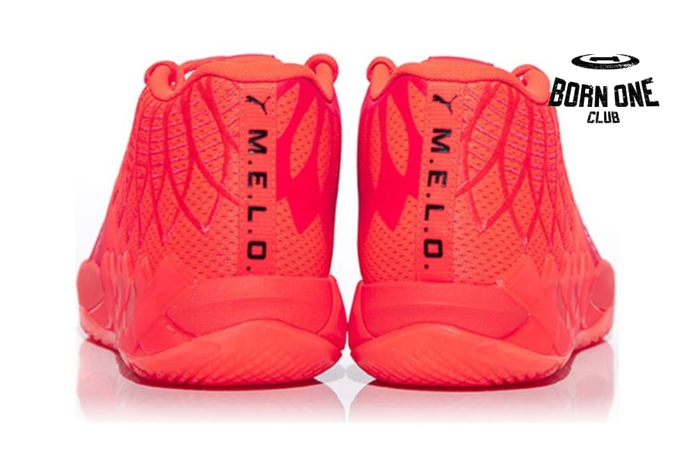 PUMA LAMELO BALL MB.01 x NOT FROM HERE RED BLAST
