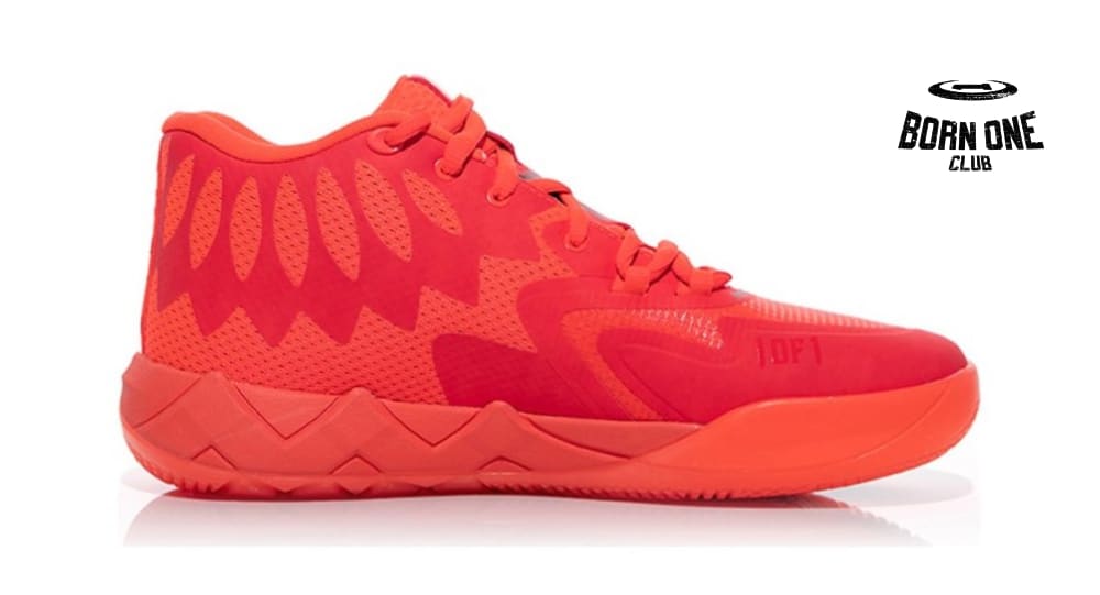 PUMA LAMELO BALL MB.01 x NOT FROM HERE RED BLAST