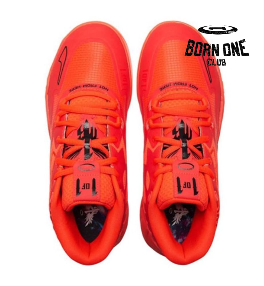 PUMA LAMELO BALL MB.01 x NOT FROM HERE RED BLAST