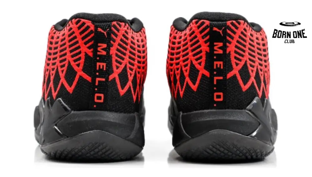 PUMA LAMELO BALL MB.01 x BLACK RED BLAST