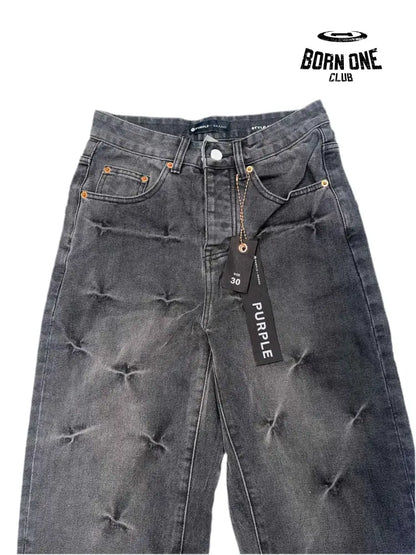 Purple Jean Calça Jeans Flare