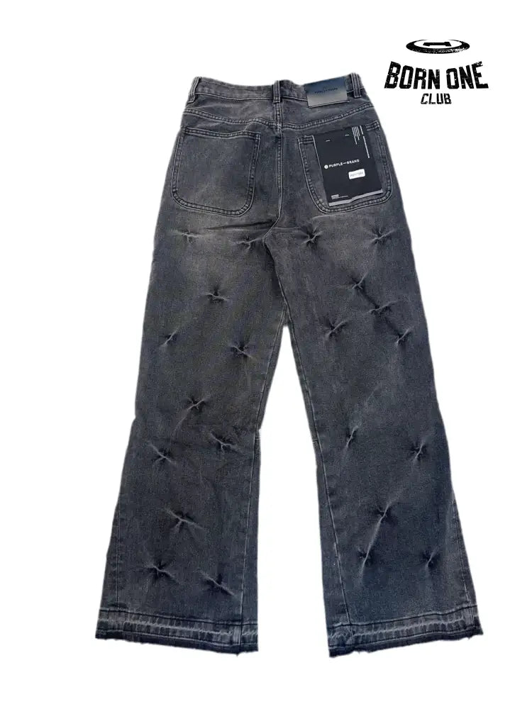 Purple Jean Calça Jeans Flare