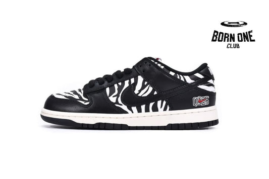 Quartersnacks x Nike Dunk SB Low Zebra DM3510-001