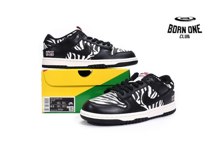 Quartersnacks x Nike Dunk SB Low Zebra DM3510-001