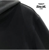 Rick Owens DRKSHDW Four Ring Hoodie in Black Jaqueta Moletom Full Zip