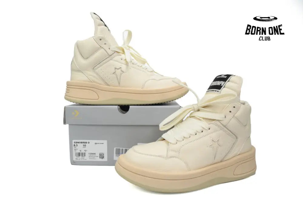 Rick Owens DRKSHDW x ConverseWeapon turbodrk