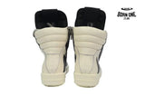 Rick Owens GeoBasket Oversized Eylet Black White