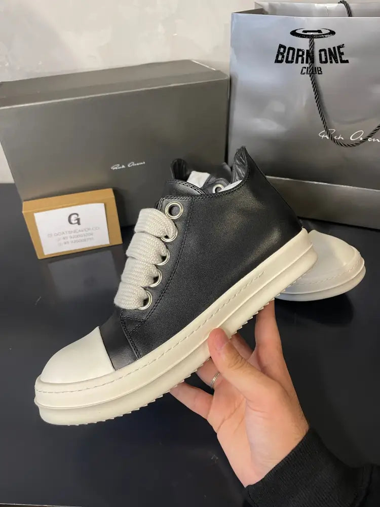 Rick Owens RO Black and White (Pronta Entrega) 40 (27cm palmilha)
