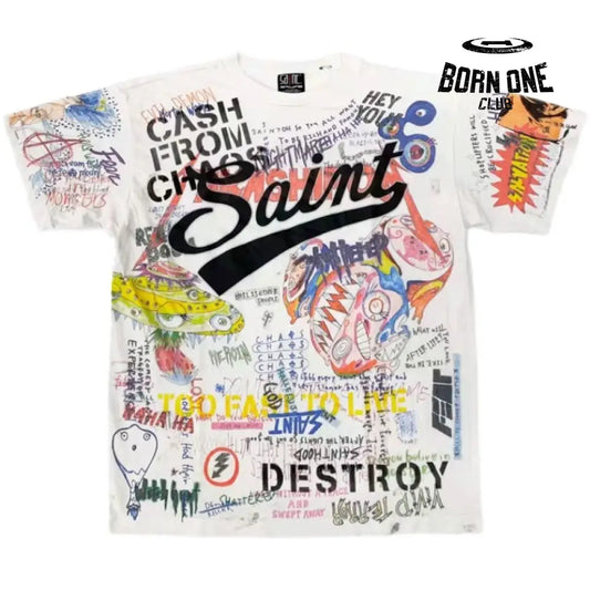 Saint Michael Camiseta Grafite