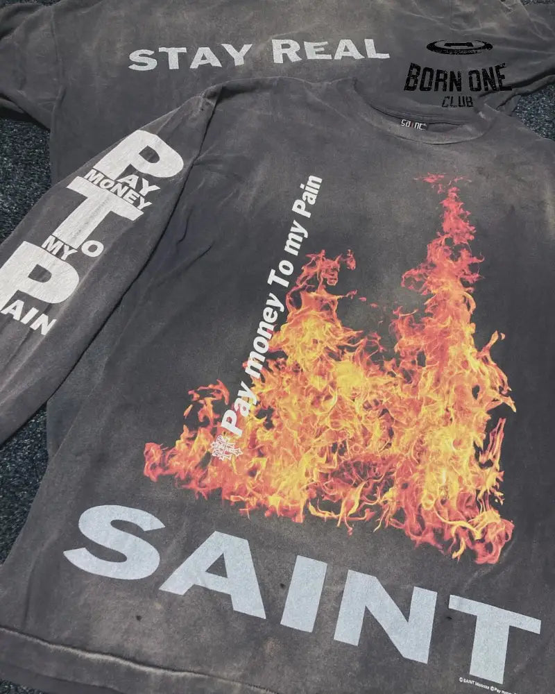 Saint Michael Camiseta Manga Longa