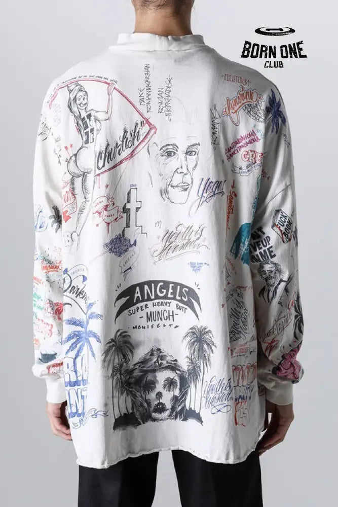 Saint Michael Camiseta Manga Longa