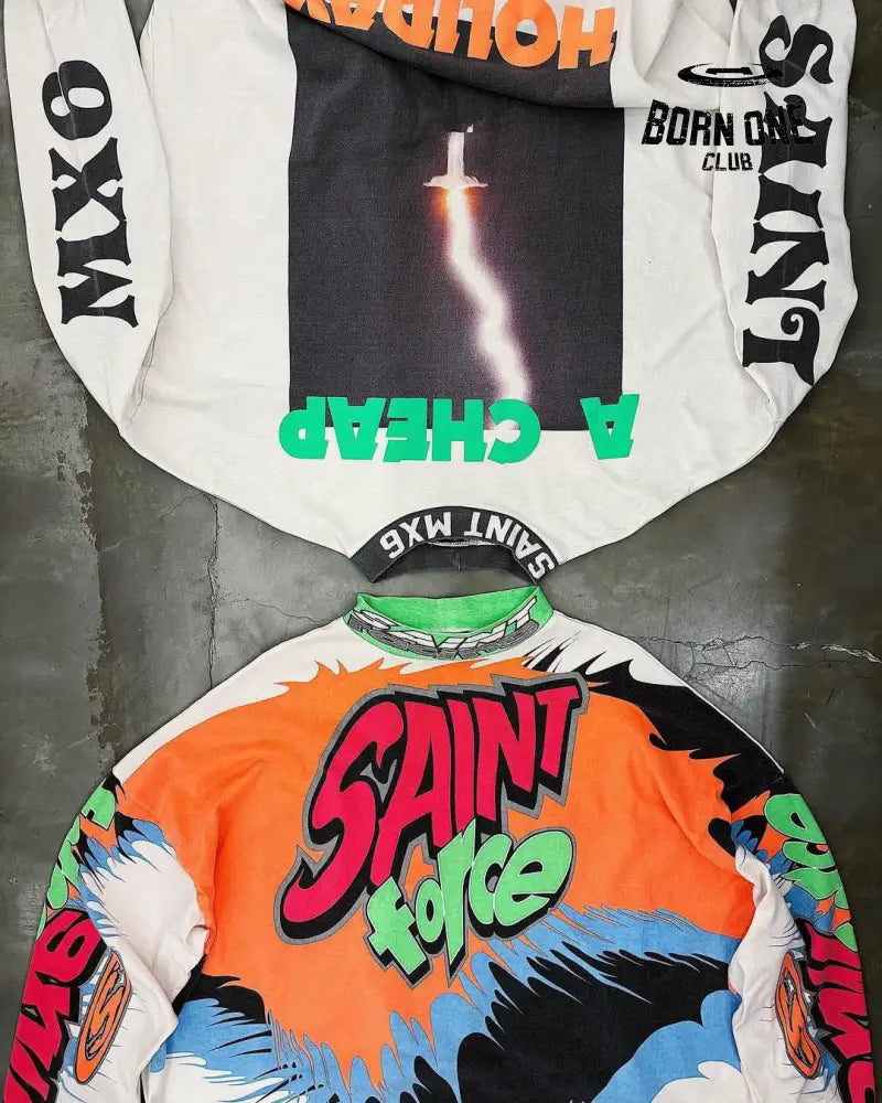 Saint Michael Camiseta Manga Longa