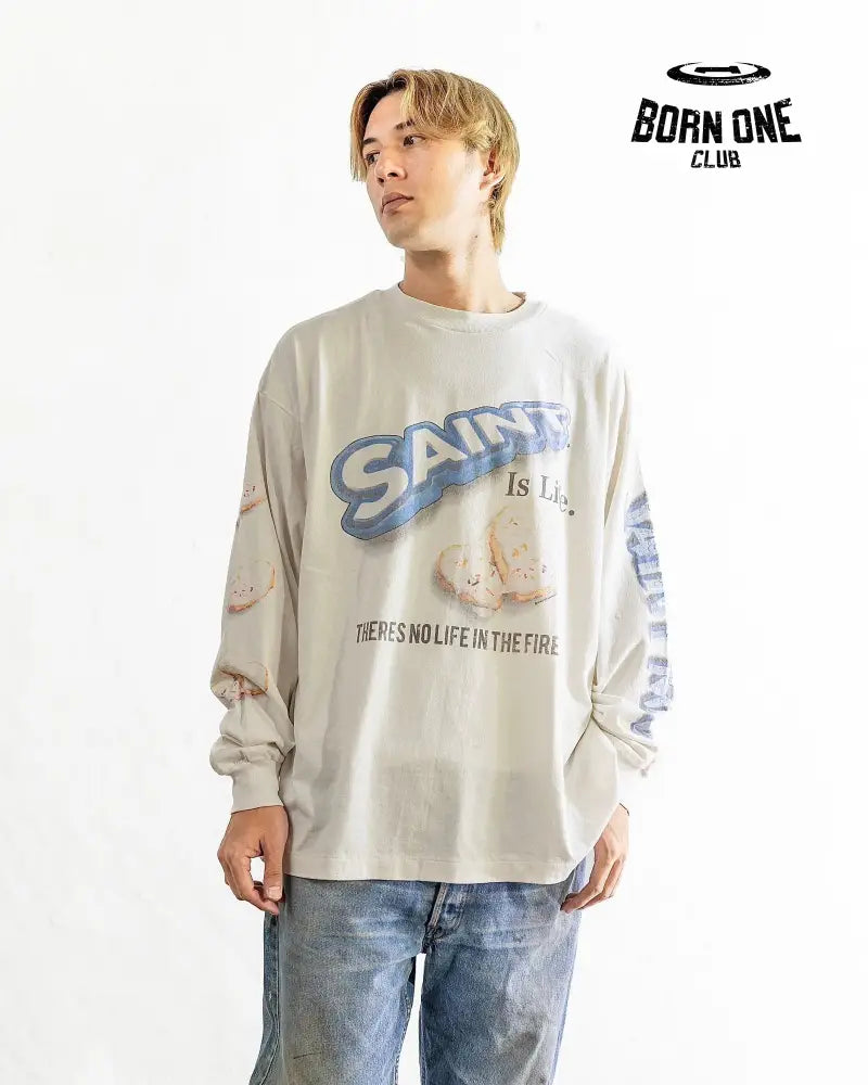Saint Michael Camiseta Manga Longa