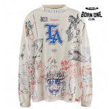 Saint Michael Camiseta Manga Longa