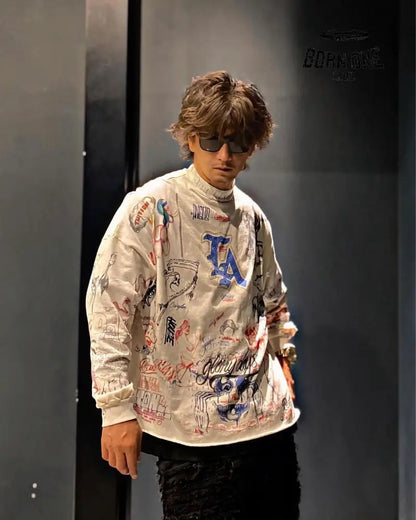 Saint Michael Camiseta Manga Longa