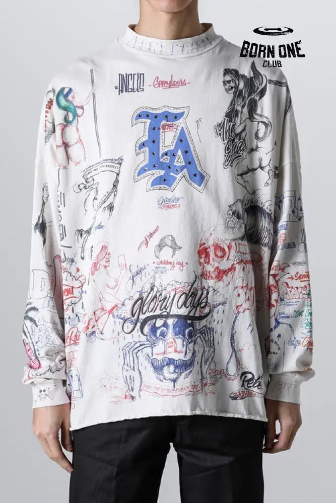 Saint Michael Camiseta Manga Longa