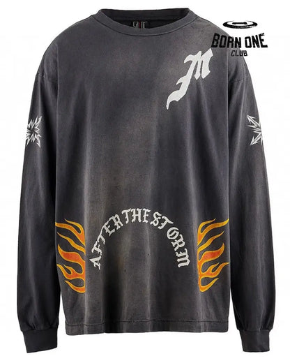Saint Michael Camiseta Manga Longa