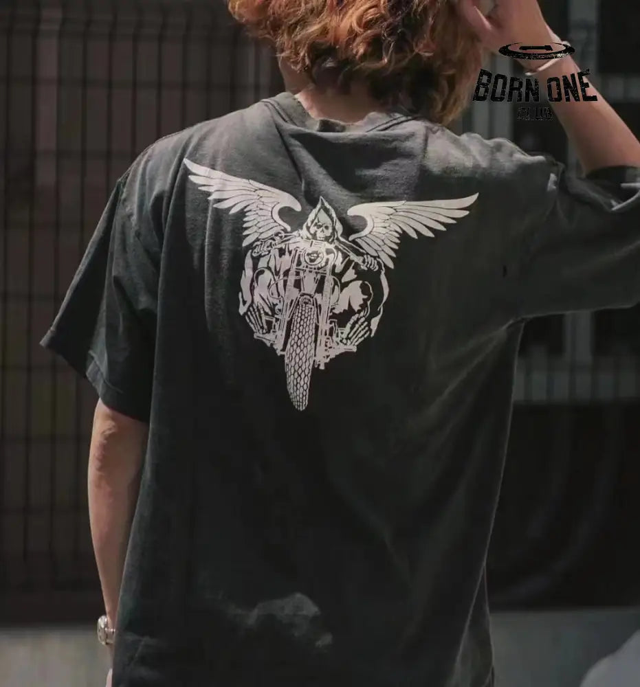 Saint Michael Camiseta Skull