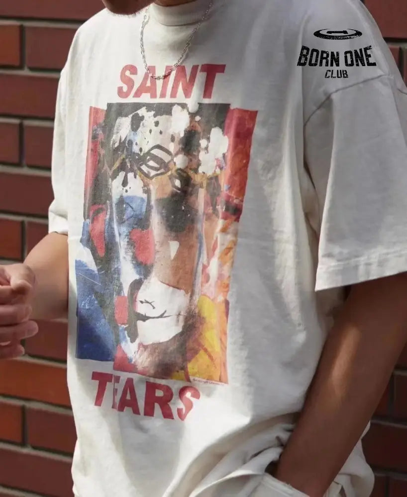 Saint Michael Camiseta Tears