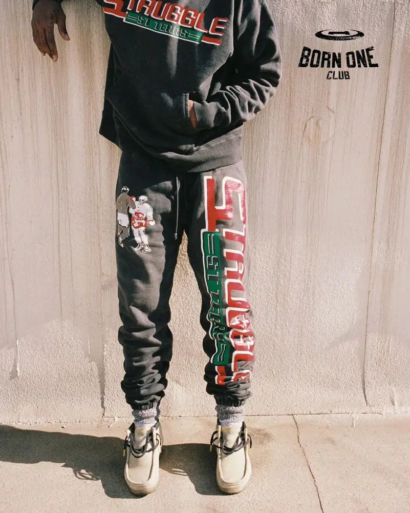 Saint Michael x Denim Tears Calça Moletom