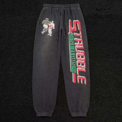 Saint Michael x Denim Tears Calça Moletom