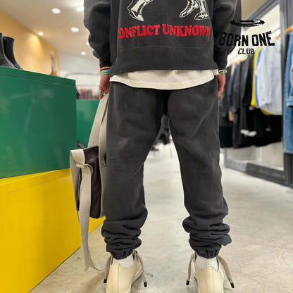 Saint Michael x Denim Tears Calça Moletom