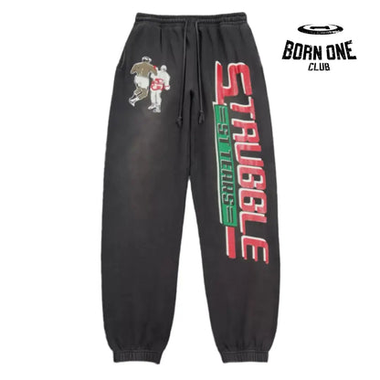 Saint Michael x Denim Tears Calça Moletom