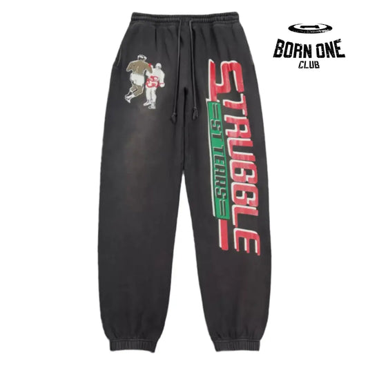 Saint Michael x Denim Tears Calça Moletom