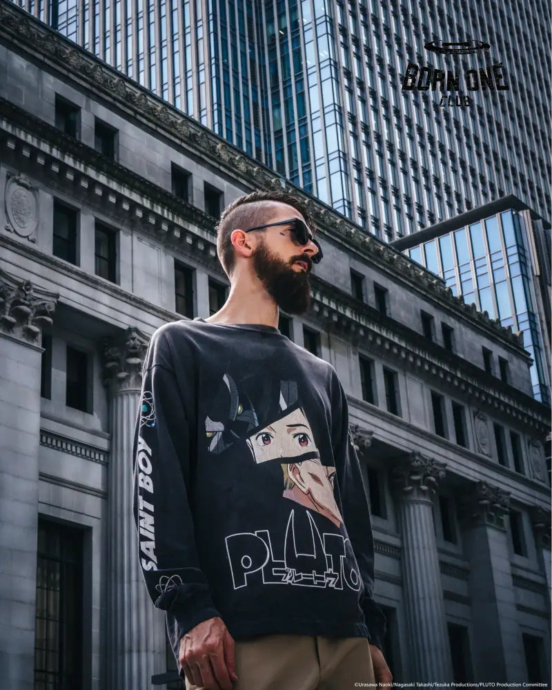 Saint Michael x Pluto LS Moletom