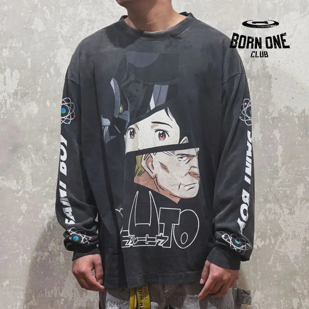 Saint Michael x Pluto LS Moletom