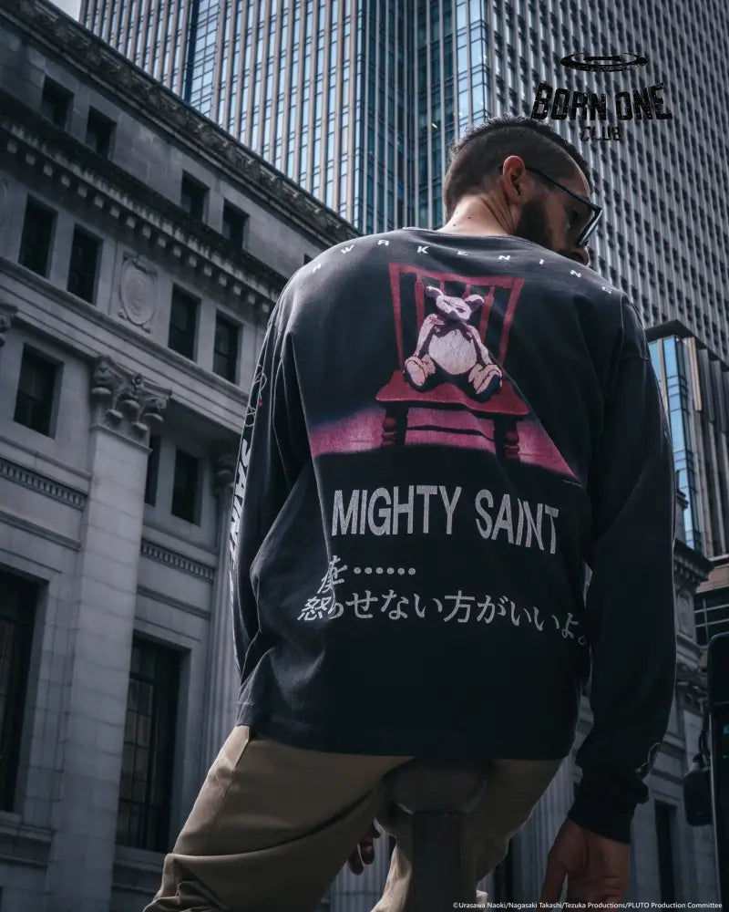 Saint Michael x Pluto LS Moletom