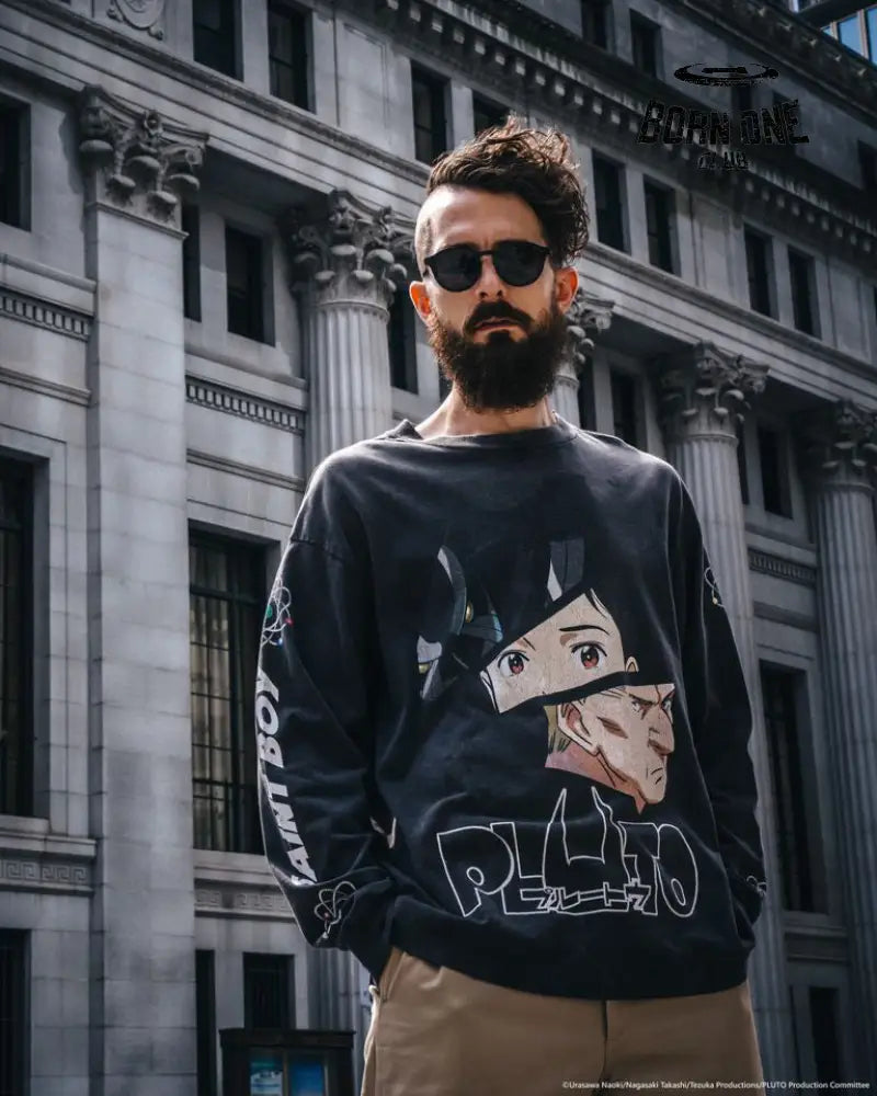Saint Michael x Pluto LS Moletom