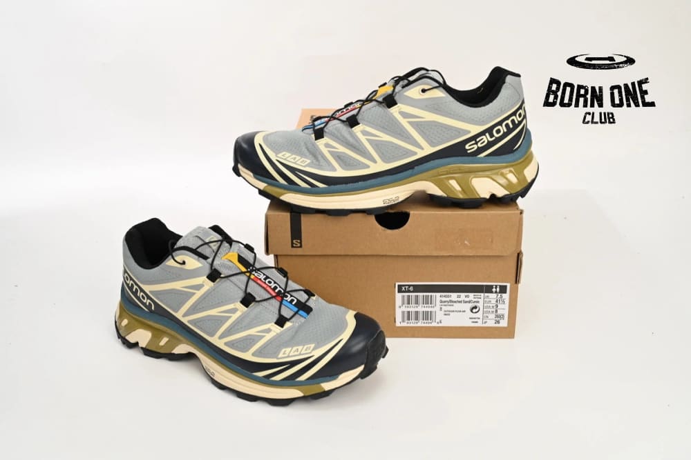 Salomon XT-6 Gull Granada Sky Grey Green L47147900